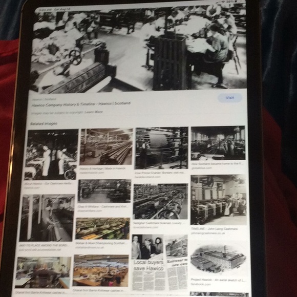 Antiq cashmere Scottish Fitted cape OOAK/Needs TLC Sweater 100% antique cashmere - Picture 8 of 13